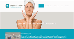 Desktop Screenshot of farmaciachinaglia.com